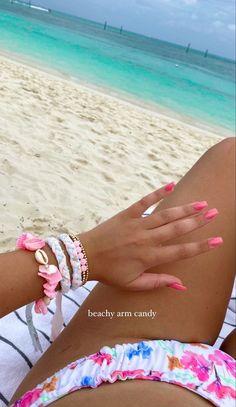 Baha Mar, Spring Break Nails, Summery Nails, Malibu Barbie, Summer Goals, Preppy Summer, Summer Bracelets, Foto Ideas Instagram