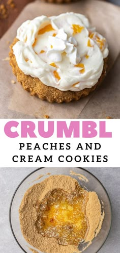 crumbl peaches and cream cookies are the perfect dessert to make with friends