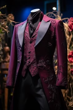 Men Masquerade Outfit, Male Masquerade Outfit, Masquerade Outfit, Fancy Fits, Classy Suits, Party Suits