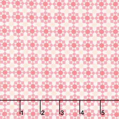 a pink and white checkerboard pattern is shown with the height chart for each piece