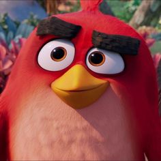 the angry bird from the movie angry birds