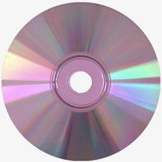 an image of a cd disc that is pink