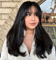 Bangs Long Hair Round Face, Wispy Bangs Round Face, Medium Hair Round Face, Round Face Hairstyles Long, Bangs For Round Face