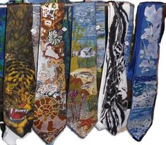 Funky Ties, Cool Ties, Custom Clothes, The Wall, Pretty Outfits, Neck Tie, Batik