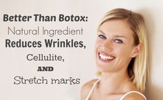 Better Than Botox: Natural Ingredient Reduces Wrinkles, Cellulite, and Stretch Marks Botox Cost, Coffee Facial, Natural Botox, Glowing Radiant Skin, Collagen Benefits, Home Remedies For Hair, Beauty Ad, Natural Therapy, Dr Oz