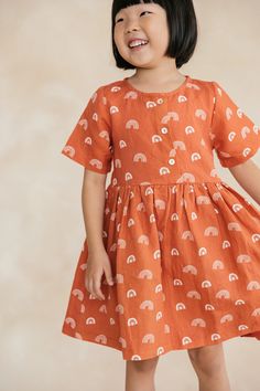 summer, summer dress, kids fashion, baby fashion, ootd, style, kid style, dresses, baby clothes, twirl dress, rainbow print, rainbow dress Rainbow Dress, Twirl Dress, Pot Of Gold, Ootd Style, Fashion Baby, Rainbow Print, Down Dress, Hanging Dryer, Over The Rainbow