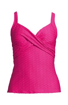 This tankini top provides coverage while showcasing your style. The eye-catching wrap front accentuates the bust, and the V-shaped neckline draws the eyes upward and elongates the body. Mix tops and bottoms (sold separately) to suit your style. Combine sizes for a perfect fit Classic Length: Hem hits at hip Chlorine Resistant spandex lasts longer than suits made with ordinary spandex Resists breakdown from chlorine, sunscreen and sweat Eye-catching crisscross front accentuates the bust Supportiv Underwire Tankini Tops, Underwire Tankini, Tankini Swimsuit, Tankini Swimsuit Top, Long Torso, Tankini Swimsuits, Neck Wrap, Tankini Top, Swimwear Fashion