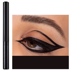 PRICES MAY VARY. COLORFUL LIQUID EYELINER: Eyeliner felt tip glides on effortlessly and dries quickly, making it easy for everyone to create perfect eyes. Formulated with premium ingredients, this waterproof eyeliner has a fine texture and excellent tinting power. SOFT FELT TIP: Liquid eyeliner tip design, super soft and flexible, fine tip is flexible and easy to use. For thick and thin lines, you can control it as you like. You don't have to worry about them getting smeared. To remove eyeliner, Color Eyeliner, Perfect Cat Eye, Eye Makeup Tools, Smokey Eye Tutorial, Attractive Eyes, Long Lasting Eyeliner, Eyeliner Styles, Colored Eyeliner, Perfect Eyes