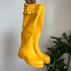 Eddie Bauer Knee High Rain Boots - Etsy Yellow Rain Shoes, High Rain Boots, Yellow Boots, Rain Shoes, Philadelphia Pa, Eddie Bauer, Christmas List, Ask Me, Women's Boots