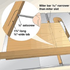 an image of a woodworking project with measurements and instructions on how to cut the board