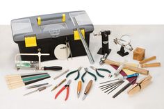 a tool kit is shown with tools and other items to make it easier for someone to use