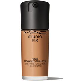 The iconic 24-hour buildable&#x2C; breathable foundation has been upgraded for all skin tones and textures with a good-for-skin formula that controls oil and hydrates skin – plus&#x2C; a new pro fluid technology that moves with you for a more natural look.The upgraded Studio Fix Foundation provides the same flawless&#x2C; medium-full buildable coverage as the original&#x2C; now with a natural-looking&#x2C; soft matte finish. It ap Mac Studio Fix Foundation, Mac Studio Fix Fluid, Mac Studio Fix, Mac Studio, Studio Fix, Matte Foundation, Mac Makeup, Oil Control, Travel Makeup