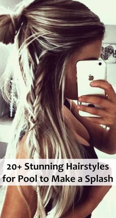 💦✨ Dive into the Top 20 Stunning Hairstyles For Pool days! Whether you’re Swimming 🏊‍♀️ or just lounging by the Water 🌊, these Hairstyles are your go-to for keeping it chic and In Style. From effortless Hair Styles that make a splash 💁‍♀️ to elegant looks that slay the Pool scene, these ideas will have you turning heads all summer long! ☀️ Get ready to rock these Hairstyles For Pool moments like a true fashionista! 😎🌴