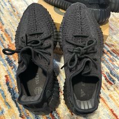 Adidas Yeezy 350 Black Size 7 No Box Never Worn Adidas Shoes Yeezy, Shoes Yeezy, Adidas Yeezy 350, Yeezy 350, Adidas Black, Adidas Yeezy, Black Adidas, Adidas Shoes, Adidas Men