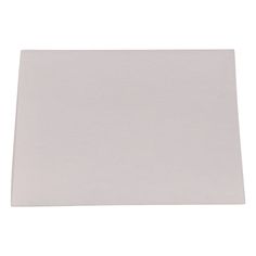 a white paper sheet on a white background