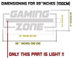 an image of the front and back side of a gaming zone sign, with text on it