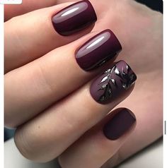 Burgundy Matte Nails, Short Gel Nails, Fall Gel Nails, Her Nails, Burgundy Nails, Super Nails, Fall Nail Art, Dipped Nails, Orange Nails