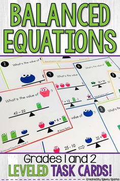 the printable worksheet for balancing fractions and numbers