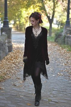 #BlackWeddingDress #AlternativeBride #GothicWedding #DarkRomance #NonTraditionalWedding #UniqueBride #EdgyBride #BlackBridalGown #WeddingInspiration #WeddingDressGoals #BlackIsBeautiful #BridalFashion #BridalStyle #WeddingTrends #BridalGown Mysterious Aesthetic Outfit, Dark Academia Outfit Casual, Goth Boots Aesthetic, Goth Mom Aesthetic, Goth Mom Outfits, Witchy Clothes Aesthetic, Goth Fall Outfits, Fairy Goth Aesthetic, Witchy Aesthetic Outfit