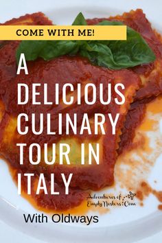 a delicious culinary tour in italy with oldways