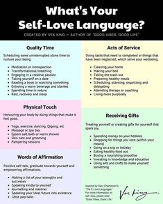 Vex King, Gary Chapman, 5 Love Languages, Love Language, Words Of Affirmation, Mental And Emotional Health, Self Care Activities, Love Languages