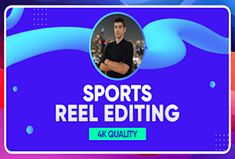 the sports reel is being used to promote an advert for their company's website