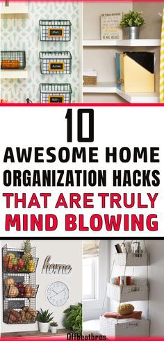 there are many different things in the room that you can use to organize your home