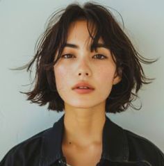 Editorial Bob Hair, Asian Hair Bob, Boyish Haircut, Asian Short Hair, Hair Inspiration Short, Shot Hair Styles, Haircuts Straight Hair, Hair Crush, Girl Short Hair