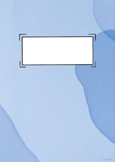 a white sign hanging from the side of a blue wall