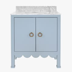 Margate Light Blue Vanity Blue Vanity, Timeless Bathroom, Blue Bath, Porcelain Sink, Bath Vanity Lighting, Blue Wood, Kathy Kuo Home, Single Bathroom, Bath Vanity