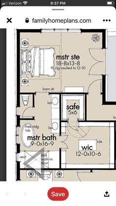 the floor plan for an apartment with two bedroom and one bathroom on top of it