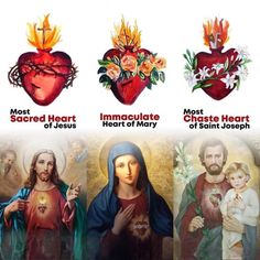 Sacred Heart Of Joseph, Chaste Heart Of St Joseph, Catholic Artwork, Sacred Hearts, Christian Artwork