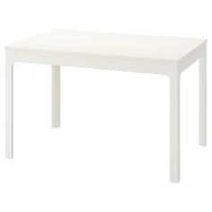 a white table on a white background with no one at it's feet or legs