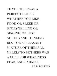 a poem written in black and white with the words that house was a perfect house, whether you like food or sleep or sing