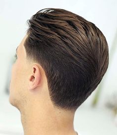 Simple Tapered Neckline Men Back Haircut, Finger Length Haircut Men, Short Mens Hairstyles, Tapered Beard, Taper Haircut, Types Of Fade Haircut, Hair Cut Guide, Military Haircut