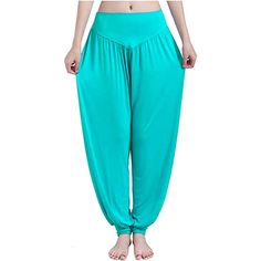 Refresh your attraction with these Women Yoga Pants Baggy Loose Pajama Lounge Pants Wide Leg Trousers. These are elegantly made and the drawstring design makes them more alluring and demanding. These are premium made and premium cotton and spandex are used in them. These pants are easily washable with a washing machine and are available in many different color options, so choose your favorite one. Features: Fabric Type: 95% Modal Cotton, 5% Spandex Care Instructions: Machine Wash Closure Type: E Solid Color Harem Bottoms For Loungewear, Blue Pants With Elastic Waistband For Relaxation, Harem Yoga Pants With Elastic Waistband For Loungewear, Baggy Blue Bottoms For Yoga, Blue Wide Leg Harem Pants For Yoga, Relaxed Fit Solid Harem Pants, Solid Relaxed Fit Harem Pants, Blue Baggy Bottoms For Yoga, Blue Harem Pants With Relaxed Fit