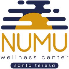 the numu logo with sun in background