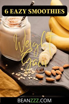 Weight Gain Smoothies Gain Smoothie Recipes, Weight Gain Smoothie Recipes, Weight Gain Smoothies, Weight Gain Smoothie, Ways To Gain Weight, High Calorie, Healthy Weight Gain, High Calorie Meals, Weights Workout