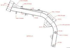 an image of a drawing of a handlebar for a bicycle bike or scooter