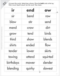 the words in this worksheet are very similar to each other