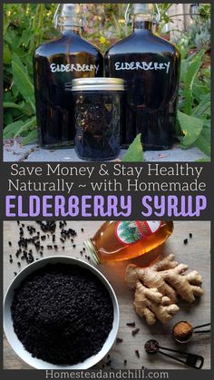 elderberry syrup is the best way to save money and stay healthy naturally with homemade elderberry syrup