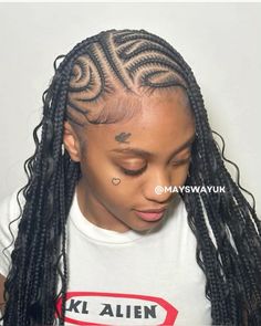 Watermark Pictures, Cornrows Natural Hair, Feed In Braids Hairstyles, Quick Natural Hair Styles, Faux Locs Hairstyles