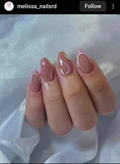 Summer Nails Short, Short Nail Ideas, Trendy Summer Nails, Retro Nails, Romantic Nails, Gelish Nails, Nails Now