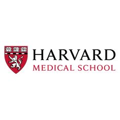 harvard medical school logo on a white background