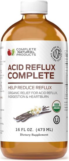 PRICES MAY VARY. MADE WITH ORGANIC and KOSHER INGREDIENTS: The whole Acid Reflux Treatment is Certified USDA Organic and OU Kosher. Ingredients you can count on being healthy for you. TASTES GREAT & EASY TO TAKE! As a liquid, this time tested Organic Amish Acid Reflux Remedy is absorbed far better than any pill or capsule would be. It is an all Natural and healthy medicine, with ingredients like Aloe, Ginger, Garlic, & Vanilla. GET RESULTS: Stops Acid Reflux, Heartburn, GERD, and Prevents Acid I Acid Reflux Relief Instant, Acid Reflux Remedy, Acid Reflux Relief, Being Healthy