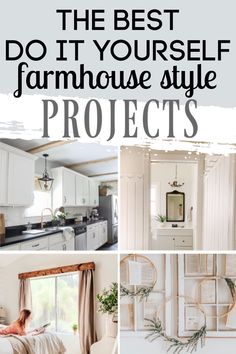 the best do it yourself farmhouse style projects