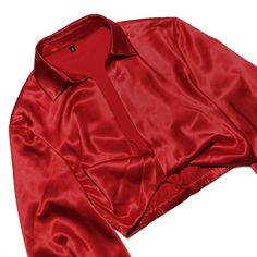 Tavimart Autumn Lantern Sleeve Women Shirts Sexy Cropped Red Turn Down Collar Chic Blouse 2023 New Arrivals Autumn Lantern, Blouse 2023, Chic Blouses, Sleeve Women, Lantern Sleeve, Sleeves (women), Lantern Sleeves, Lanterns, New Arrivals