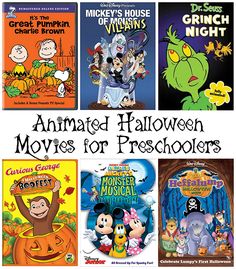 the animated halloween movies for preschoolers