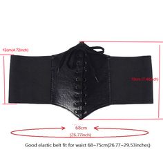 Corset Belt Bandage Super Wide Pu Leather Girdle Slimming Body Women Elastic High Waist Belts Cinto Gothic Women, Leather Corset Belt, Womens Leather Belt, Waist Shapers, Waist Belts, Corset Belt, Leather Corset, Womens Black Dress, Women Corset