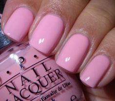 Pink Nails Opi, Shellac Nail Colors, Opi Pink, Opi Nail Colors, Pink Glitter Nails, Pink Manicure, Nails Colors, Super Nails